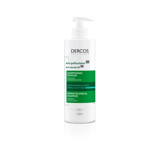 Dercos Duplo Champu Anticaspa DS Cabello Normal-Graso
