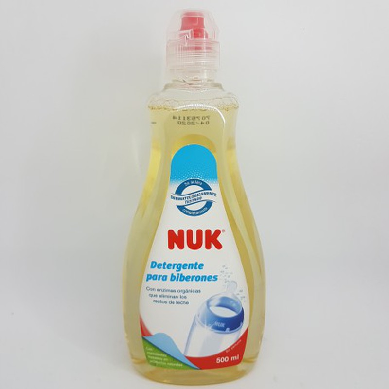 Detergente para biberones Nuk para limpiar productos infantiles