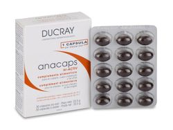 Ducray Anacaps Tri-Activ 30 Cápsulas