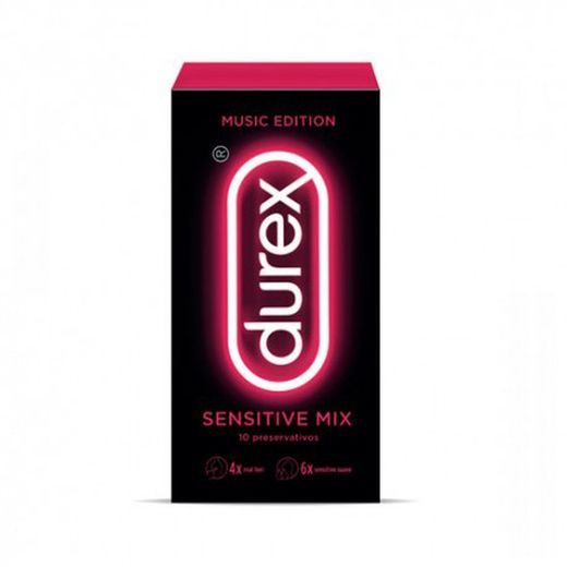 Durex Music Edition Preservativos Sensitive Mix 10uds