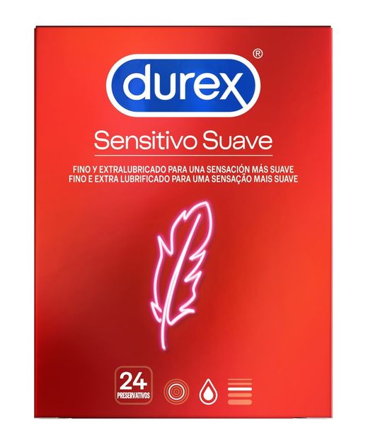 Durex Preservativos Sensitivo Suave 24uds