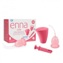 Enna Cycle Copa Menstrual con Aplicador Talla S