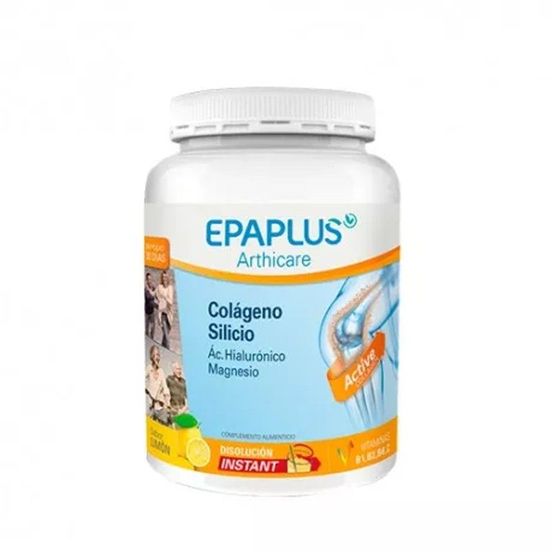 Epaplus Arthicare Colágeno + Silicio + Ácido Hialurónico + Magnesio Polvo Sabor Limón 334g