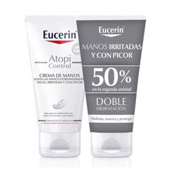 Eucerin AtopiControl Crema de Manos Duplo 2x75ml