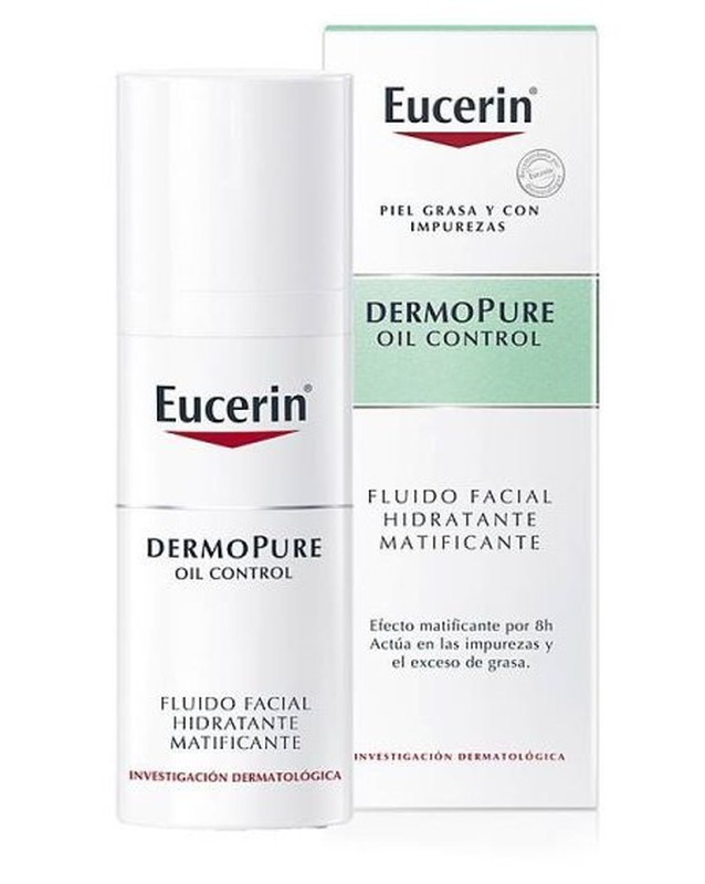 Iniciativa cuenta catalogar Eucerin DermoPure Oil Control Fluido Facial Hidratante Matificante 50ml —  Viñamata Group