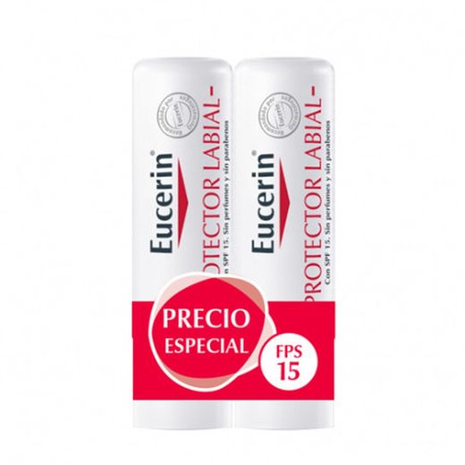 Eucerin Protector Labial SPF15 Duplo 2x4,8g