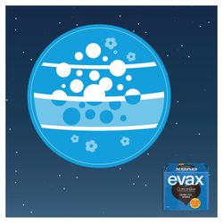 Evax Cottonlike con Alas Noche 9 Unidades