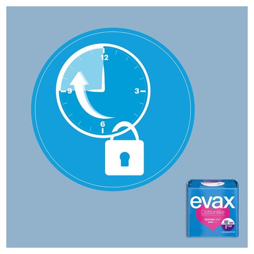 Evax Cottonlike Normal Compresas con Alas 16 Unidades