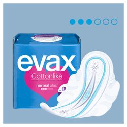 Evax Cottonlike Normal Compresas con Alas 16 Unidades