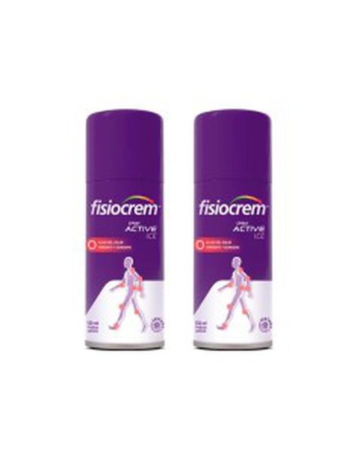 Fisiocrem Duplo Spray Active Ice 2x150ml