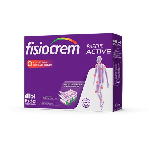 Fisiocrem Parche Active 4 Parches