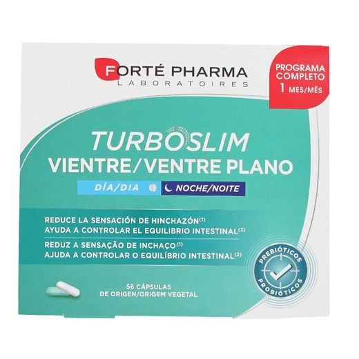 Forté Pharma TurboSlim Vientre Plano Día y Noche 56 Cápsulas