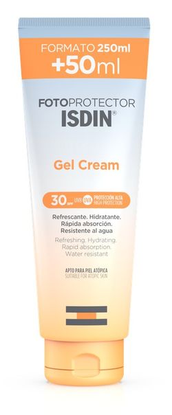 Isdin Fotoprotector Gel Crema SPF30+ 250ml