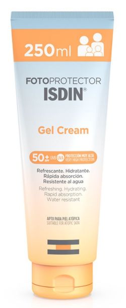 Isdin Fotoprotector Gel Crema SPF50+ 250ml