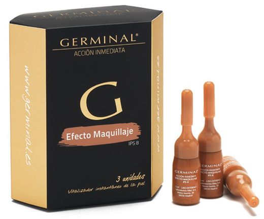 Germinal Acción Inmediata Efecto Maquillaje 3 Ampollas de 3ml