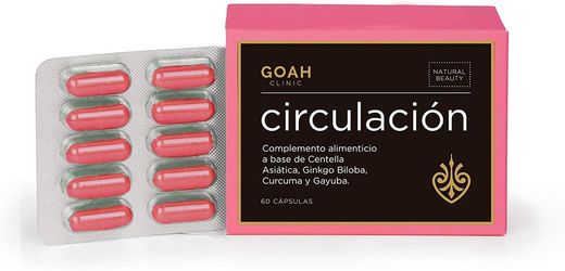 GOAH Clinic Circulación 60 Cápsulas