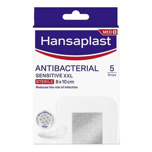 Hansaplast Antibacteriano Sensitive XXL Apósitos 5uds