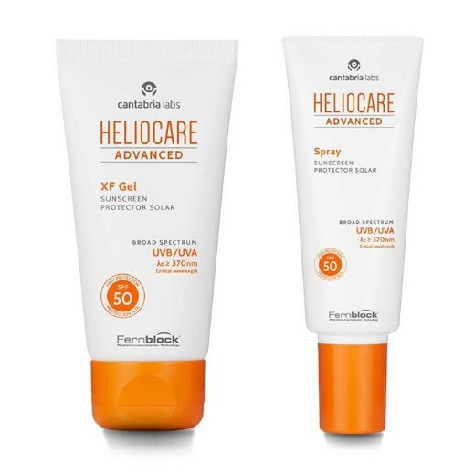 Heliocare Pack Gel XF SPF50 50ml + Spray Advanced SPF50 75ml