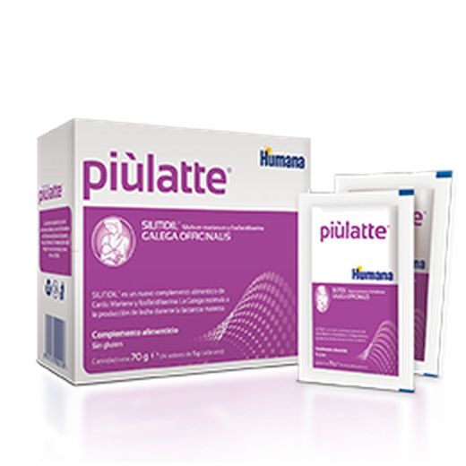 Humana Piùlatte 14 sobres