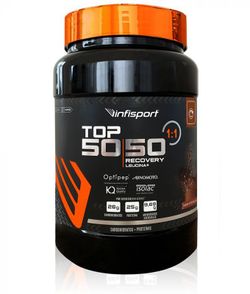 Infisport Top 50/50 Recovery 1:1 Leucina+ Polvo Chocolate 1,2kg