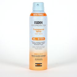 ISDIN Fotoprotección Wet Skin Transparente Spray SPF50 250ML