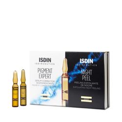 Isdin Pigment Expert Sérum 10 Ampollas + Night Peel Exfoliante 10 Ampollas