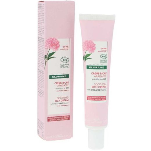 Klorane Crema Rica Calmante a la Peonia BIO 40ml