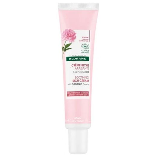 Klorane Crema Rica Calmante a la Peonia BIO 40ml