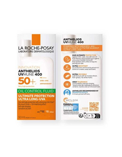 La Roche Posay Anthelios Fluido Rostro y Cuerpo Oil Control 50ml