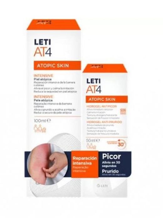 Leti At4 Pack Hidrogel Antipicor 50ml + Intensive 100ml