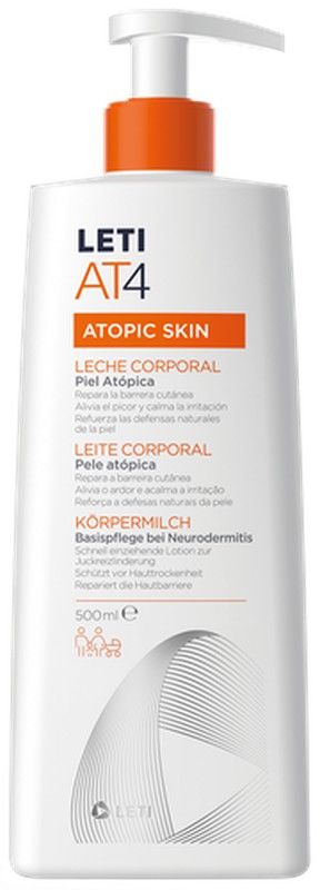 LETIAT4 Leche Corporal Piel Atópica 500ml