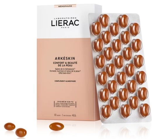 Lierac Arkeskin Confort y Belleza de la Piel 60 Cápsulas