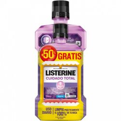Listerine Enjuague Bucal Cuidado Total Menta 500ml