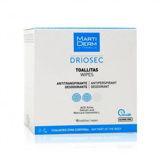 Martiderm Driosec Toallitas 15 uds