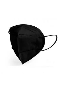 Mascarilla de Protección FFP2 Adulto Negra Caja 25uds