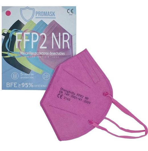 Mascarilla de Protección FFP2 Colores Adulto 1ud