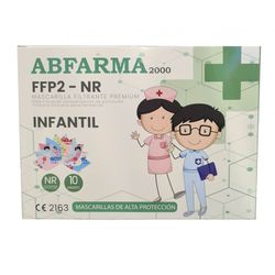 Mascarillas de Protección FFP2 Infantiles Dibujitos Pack 10ud