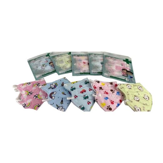 Mascarillas de Protección FFP2 Infantiles Dibujitos Pack 10ud