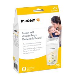 Medela Bolsas de Almacenamiento de Leche Materna 180ml 25uds