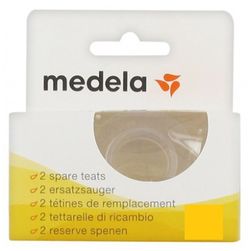 Medela Tetinas de Flujo Medio de Repuesto Talla S 2uds