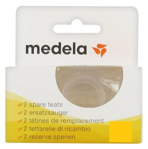 Medela Tetinas de Flujo Medio de Repuesto Talla S 2uds