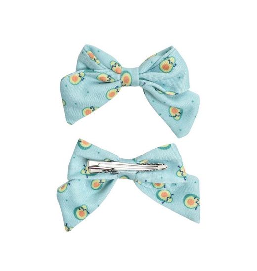 Mr.Wonderful by Beter Clips con Lazo Estampado Avocado 2uds