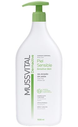 Mussvital Dermactive Gel de Baño Piel Sensible 1l
