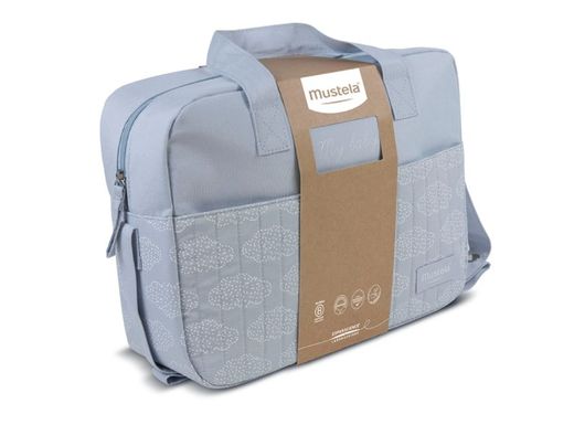 Mustela Bolsa Paseo Mis Primeros Productos Rosa, Verde y Gris