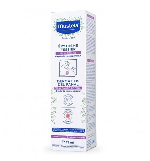 Mustela Spray Dermatitis del Pañal 75ml