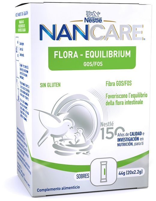 Nestlé NanCare Flora-Equilibrium 20 Sobres de 2,2g