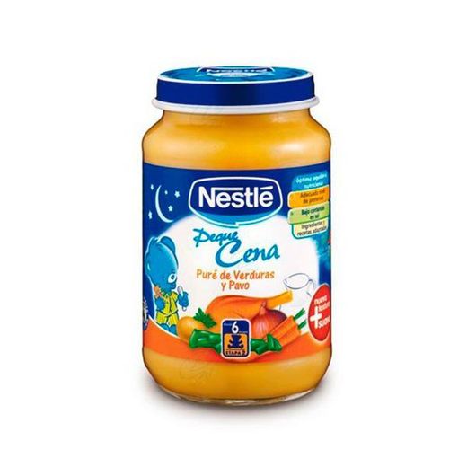 Nestle peque cena puré de verduras y pavo