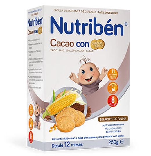 Nutriben Cacao con Galletas María 500g
