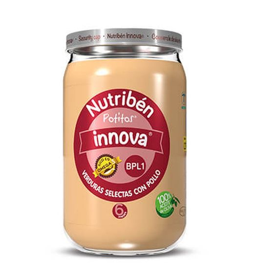 Nutriben Potito Innova Verduras Selectas con Pollo 250mg