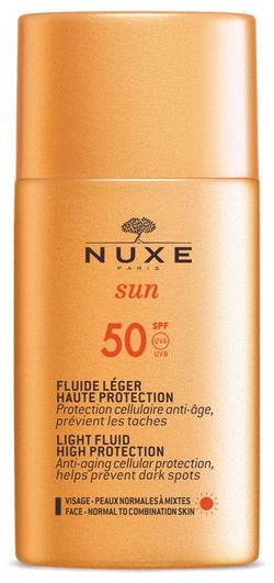 Nuxe Sun Fluido Ligero Alta Protección SPF50+ 50ml